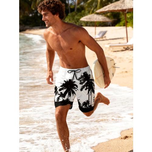 SIZE SMALL Belovecol Mens Swim Trunks Summer Quick Dry Board Shorts Beach Bathing Suit with Mesh Lining