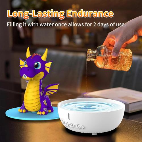 Dragon Ultrasonic Essential Oil Diffuser Humidifier with Remote Control