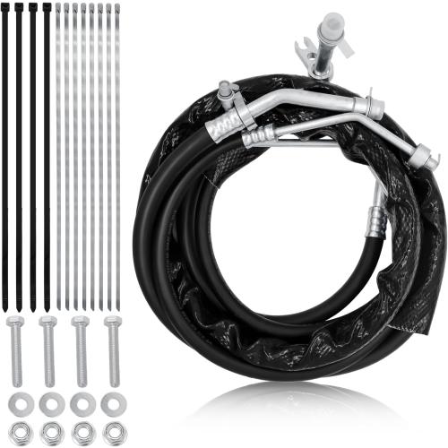 YSH34913 Rear AC Line Set Compatible With 2015-2020 Tahoe,Yukon,Escalade,High Pressure Auxiliary AC Hose Kit