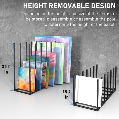 Large Art Storage Rack, Art Drying Rack, Art Canvas Organizer, Store Frames, Panels, Prints, Canvases, Panels For Oil Painting Display, Art Studio, Gallery