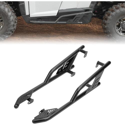 KEMIMOTO Rock Sliders Nerf Bar Compatible with Polaris General 1000 | XP 1000 2016-2026 2 Seat Side Step Bumper Protection Steel Frame UTV Accessories