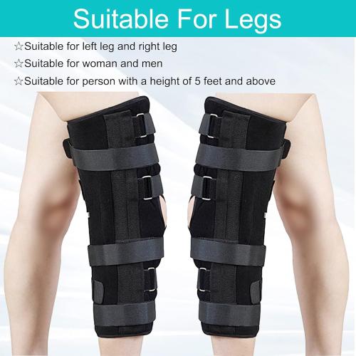 Size Large Unisex Knee and leg immobilization Stabilizer for Post Surgery Recovery,Knee Fractures,Instability, ACL,MCL,Meniscus Tear,Arthritis,Displacement Recovery,18.1 Length Universal