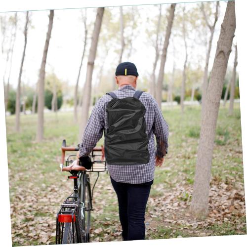 Waterproof Backpack Rain Cover Rainproof Anti- Cover for Hiking Camping Traveling Lightweight Reusable Outdoor Backpack Protector Fits 17.32 X 15.74 X 0.39 in Backpacks