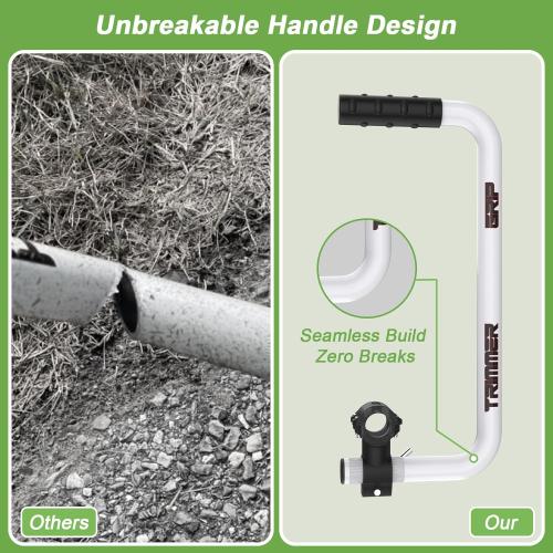 Weedeater Handle, Weedeater Handle Extension, Ergonomic Trimmer Handle Grip, String Trimmer Handle, Lawn Trimmer Handle Grip, Extension for Trimming, Lawn Care and Landscaping 17.7IN