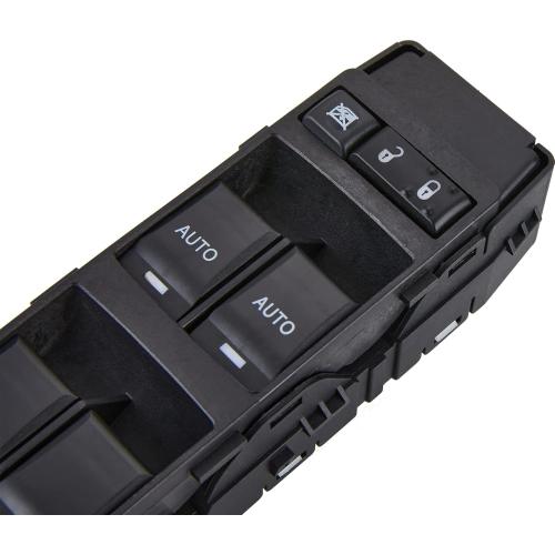 6 8 Metal Pins Power Window Switch Fits for 06-10 Jeep Commander,Grand Cherokee,Chrysler 200/300.07-09 Dodge Durango/Aspen,08-14 Avenger.Control vidrios Master Switch.Green Light.4602781AA