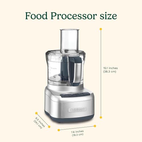 Cuisinart 8 Cup Food Processor - Silver
