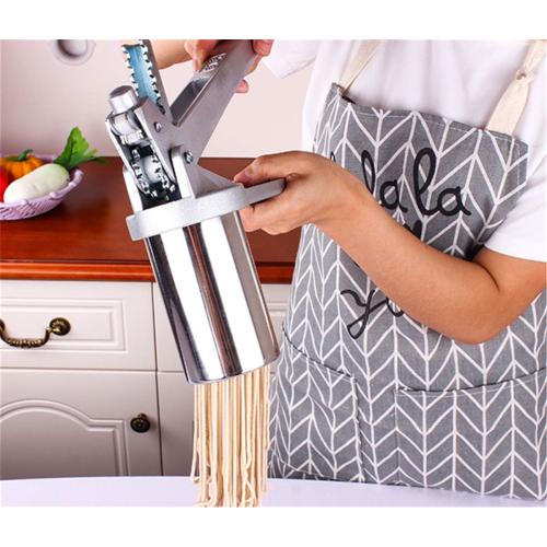 Noodle Maker, FantasyDay Heavy Duty Stainless Steel Manual Pasta Maker Machine Kitchen Tool -Professional Fresh Pasta Machine Lasagne Spaghetti Tagliatelle Ravioli Maker with 7 Cut Press Blade Setting