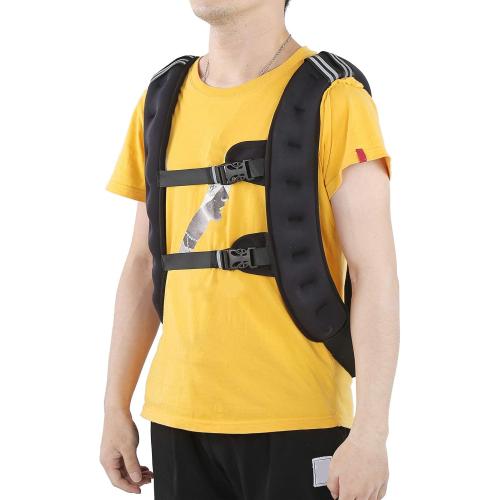 Exercise Weighted Vest Strength Training Jacket with Adjustable Buckle for Workout Fitness