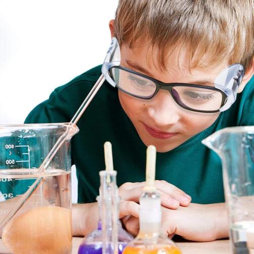 Glasses Side Shields, Slip on Side Shields, L Size Fits Medium to Large, M Size Fits Small to Medium Eyeglasses Frames