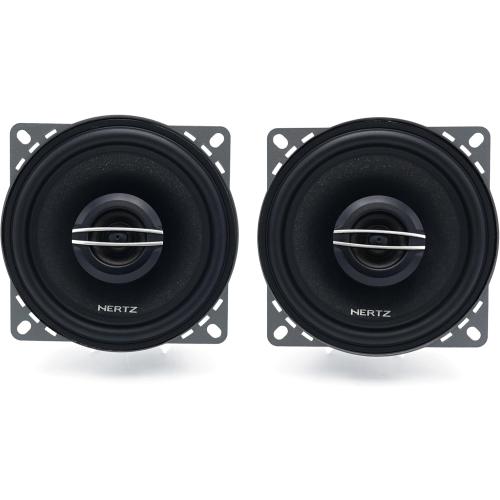 Black HERTZ Cento Series CX100 4 Two-Way Coaxial Speakers - Pair