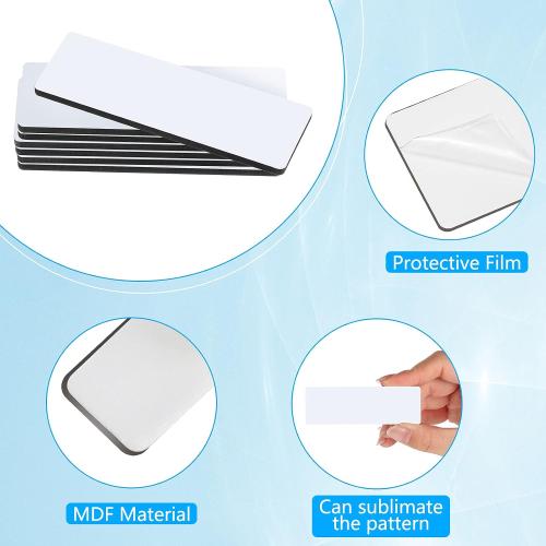 Magnetic 18 Sets Name Tags Printable Blank DIY Name Badge Magnets Adhesive Tag Holders Pins with Magnets for Jacket Lapel Shirts