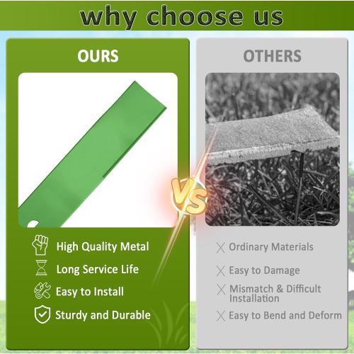 2 Pack Replacement Lawn Mower Blade Compatible with Ryobi RY40180, RY40190, RY401110, RY401120, RY40LM30 20 Inch 40V Brushless Mowers, Replaces AC04020