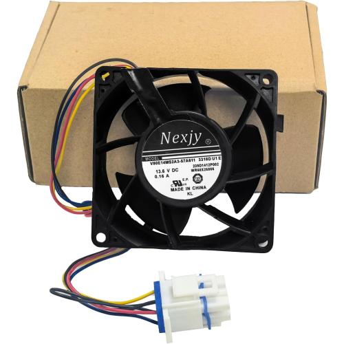 2025 Upgraded OEM WR60X26866 Refrigerator Evaporator Fan Motor, Compatible with GE Refrigrator, Replace V80E14MS2A3-57A611 WR60X10341, WR60X26030, WR60X10356, WR60X10357, Ap6278228-10 Years Warranty