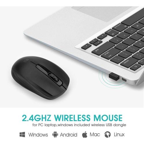 Rii Wireless Mouse, 2.4G Portable Computer Mice