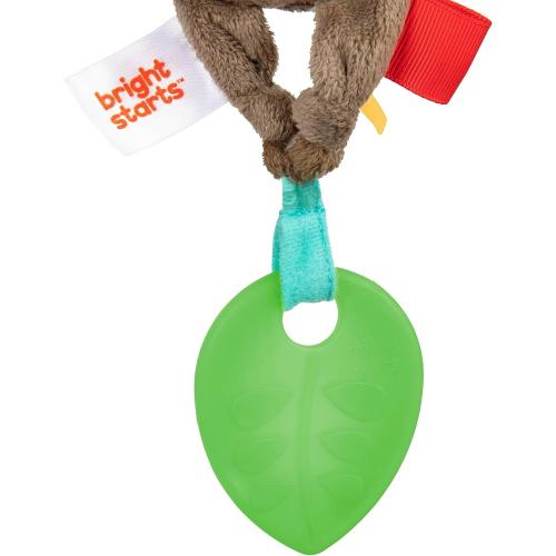 Bright Starts Pull, Play & Boogie Musical Activity Toy for Stroller - Monkey - Unisex, Newborn