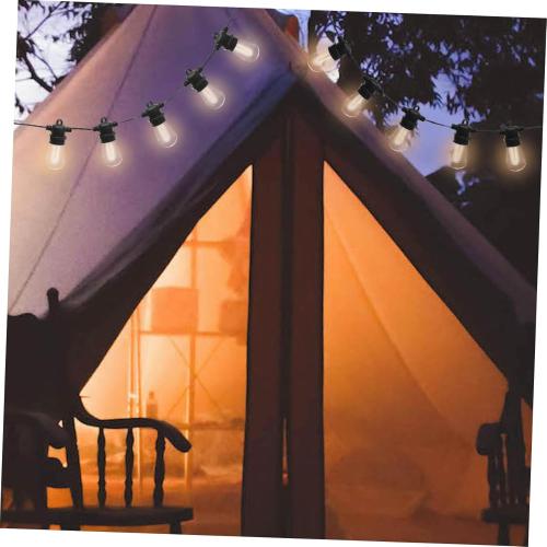 Outdoor String Lights Led Decorative Lamp for Garden Parties Shatterproof Bulbs for Christmas Camping and Festive Events