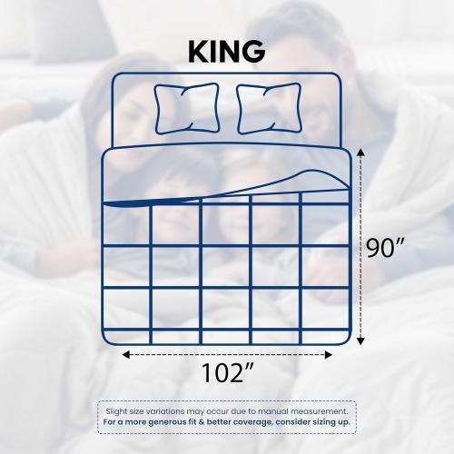 Utopia Bedding White Comforter King Size, Duvet Insert, Down Alternative Comforter