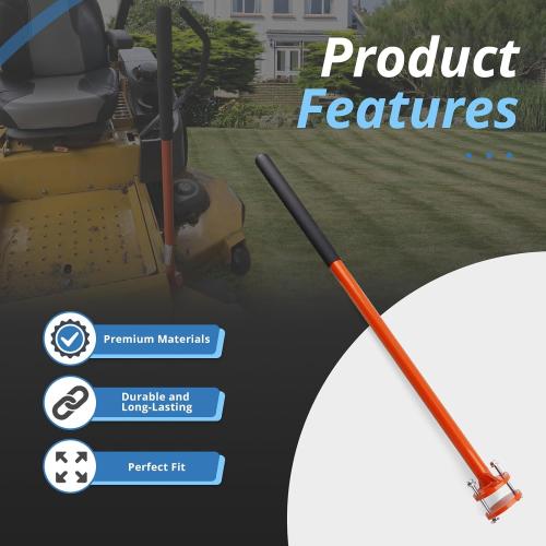 Mowers Mount Assist Handle Kit Compatible with Bad Boy Mowers Orange, Replace OE for 088-3500-00