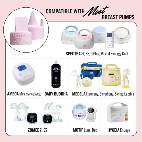 Legendairy Milk Duckbill Valves with Pull Tab - Compatible with Spectra S1 S2 9 Plus, Medela, Motif, Baby Buddha & Zomee - Duckbill Valve Replacement Pump Parts, BPA Free Silicone, 6 Pack