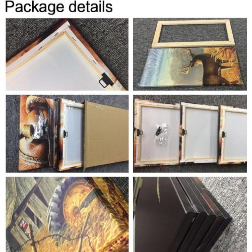 Canvas Wall Art Eagles American Soccer Wall Decor Lincoln Financial Field 3 Pieces Canvas Wall Art Philadelphia Stadium Pictures for Home Decor Paintings Prints Poster Framed Ready to Hang, 40Wx60H