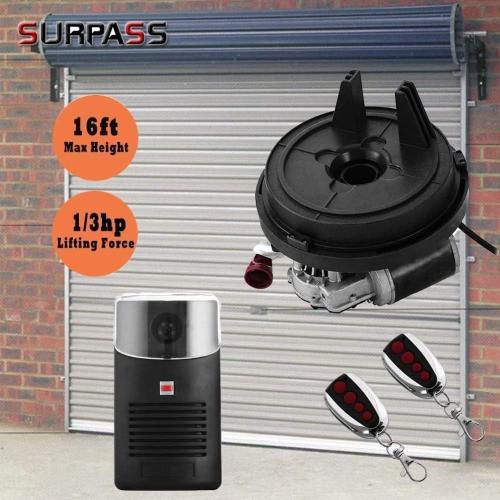 Auto Garage Roller Door Opener, About 50 decibels of Silent roll Door Opener, DC Power Garage Door Opener