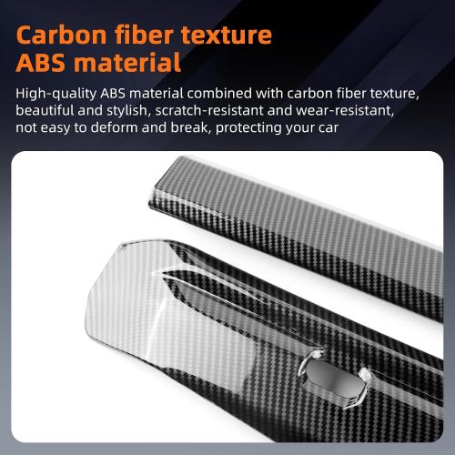 Dash Air Vent Cover for 2025-2026 BMW X3 G45 M50, Carbon Fiber | Fits 2025 2026 X3 G45 M50, Dashboard Panel Cover, Center Console AC Vent Trim, BMW Interior Accessories, Anti-Scratch