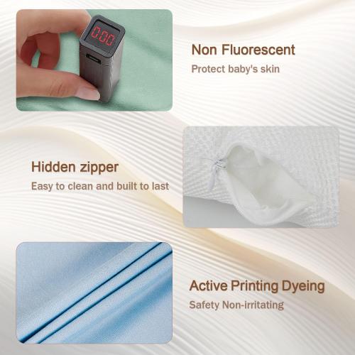 Baby Lounger, Baby Lounger for Newborn, Soft Breathable Washable Infant Lounger WHITE