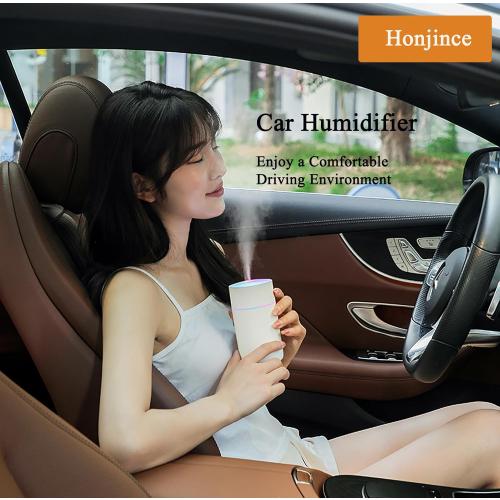 BLACK Humidifier, Humidifiers for Bedroom with Colorful Atmosphere Lights,2 Mist Modes Quiet, Easy to Clean, Small Portable for Plants, Baby, Car, Travel and Office