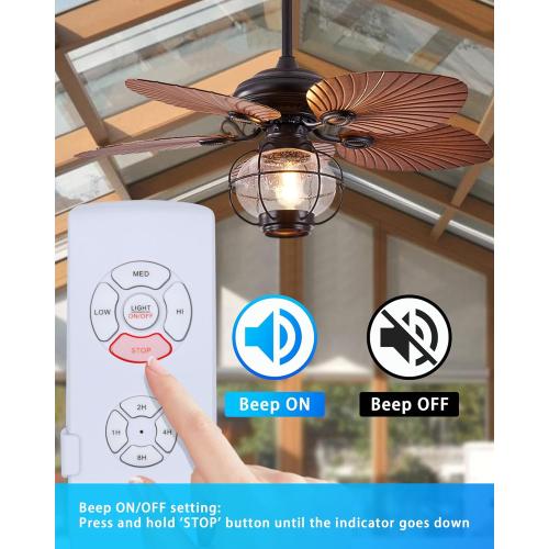 3 Pack Universal Small Size Ceiling Fan Remote Control Kit, Mini Wireless Remote Control and Receiver Kits for Ceiling Fan Lamp
