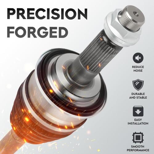 NEW Front Left CV Axle Shaft Assembly fits for Jeep Grand Cherokee 2011-2022 & Dodge Durango 2011-2022, 3.0L 3.6L 5.7L 6.2L 6.4L, AWD with 1 Speed Transfer Case, for 66-3759