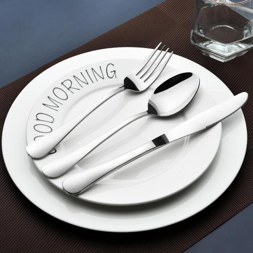 Silverware Set for 8, 40 Piece Stainless Steel Flatware Utensil Cutlery Set