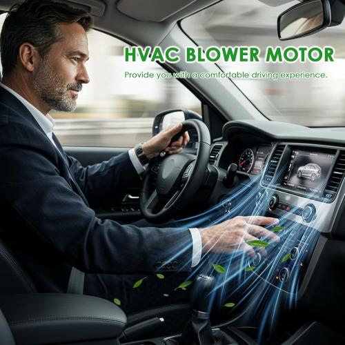 Front Brushless AC Heater Blower Motor Compatible with Toyota Vehicles - Camry 2018-2024, Prius 2016-2024, RAV4 2019-2024, Highlander 2020-2024 - Motor Fan# 700344