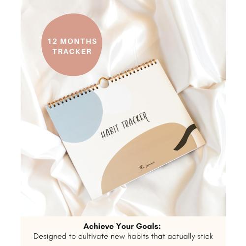 Lamare 2026 Habit Tracker Calendar – Premium Daily Habit Tracker Journal and Goal Board, Workout Motivation & Productivity Tool