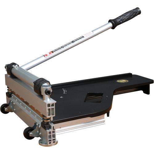 CUTTEREX 13 Vinyl Floor Cutter with wheels - Meet Multi-Angle/Length Cutting, A Flooring Tool also Cuts-Engineered Wood Floor, LVP, VCT, SPC, WPC, Long Life HSS Blade Mounted!