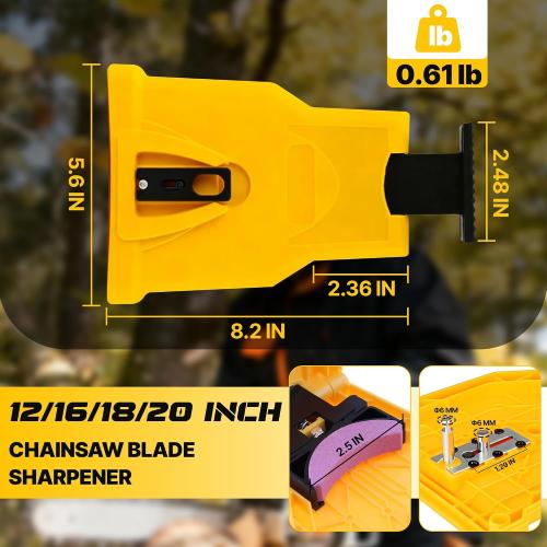 Chainsaw Sharpener Portable Chain Saw Blade Sharpener Kit