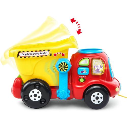 VTech Drop and Go Dump Truck, Yellow