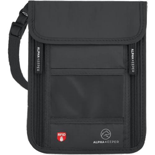 Neck Wallet, Travel Pouch For Passport Holder And Documents, Travel Neck Wallet For Traveling Women