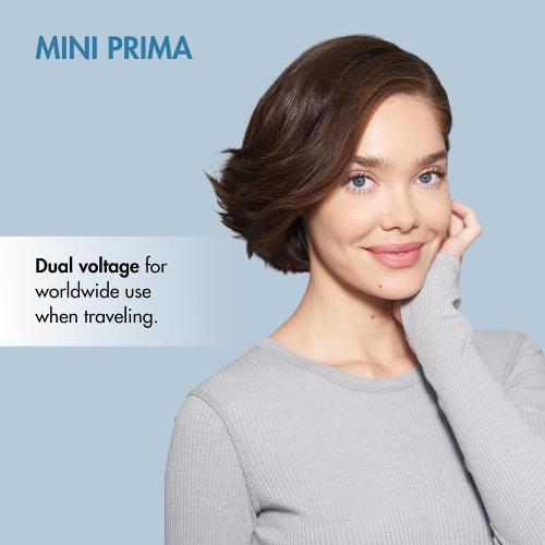 Nano Titanium Prima2000 Ionic Styling Iron, 3/4 stainless steel travel/mini iron, all hair types