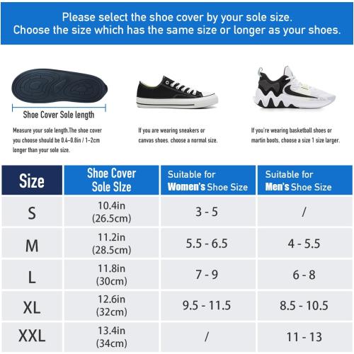 Forest Green Size XL Waterproof Shoe Covers Rain Shoe Cover with Reflector for Men Women
