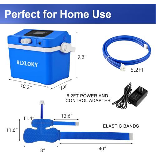 2.0 Cold Therapy Unit,Ice Machine for Shoulder After Surgery, Cold Therapy Machine for Shoulder,Cold Therapy System with Shoulder/Hip Ice Pack