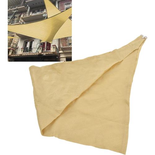 Sun Shade Sail, HDPE Triangle Canopy UV Protection for Swimming Pool, Picnic, Balcony, Garden, Playground, Park