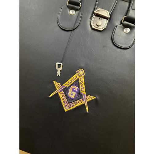 Generic Masonic Blue Lodge Master Mason Soft Apron Case for Freemasons