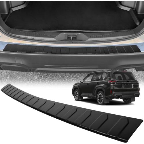 Rear Bumper Protector for Subaru 2025 2026 Forester Car Accessories ABS Plastic Material Matte Black Resistant Trunk Door Entry Guards