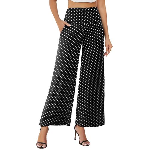 SIZE XXXL Arolina Women's Stretchy Wide Leg Palazzo Lounge Pants with Pockets Casual Comfy High Waist Palazzo Pants for Women Dressy