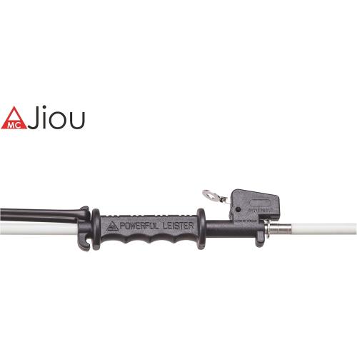 Fishing Pole Spear semi-Automatic Glass Fiber 5.5' Travel 3 Pieces Hawaiian Sling with 2 Tips and Bag