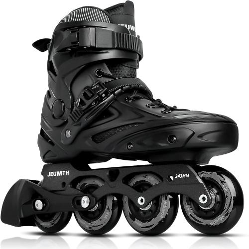 Inline Skates for Women Men, Outdoor Street Blades Roller Adult Male Female, Professional Fitness Roller Skates Blades for Unisex 9-10 1/2