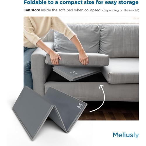 Meliusly Heavy Duty Sleeper Sofa Support Board (60x48 - Queen Size) Reinforced Wood Sofa Bed Support, Pull Out Couch Mattress Board, Sleeper Bar Shield, SleeperSaver
