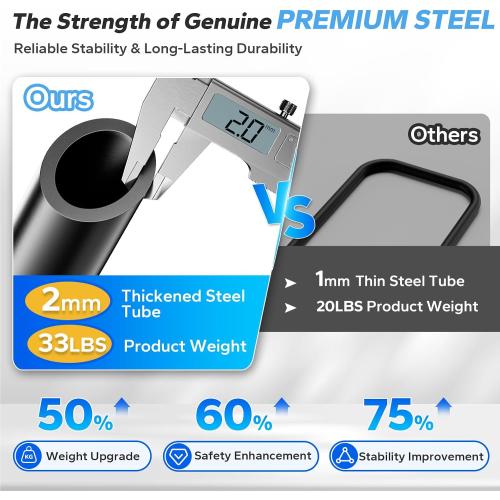 2026 Upgraded Dip Bars 880LBS Heavy Duty Dip Bar Station Height & Width Adjustable Parallel Bars for Full Body Strength Training Dip Stands Calisthenics Equipment for Home Push Up Bar