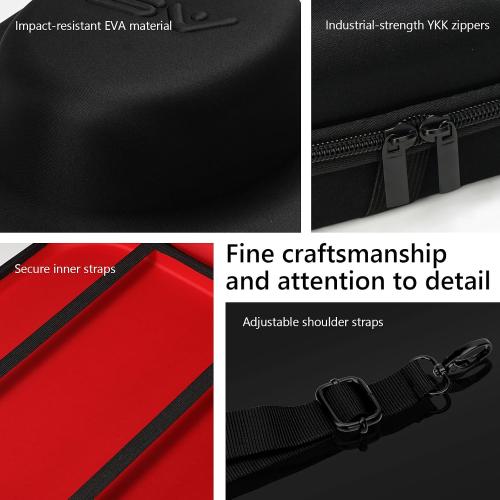 Hat Box for Travel-Crush Proof Hat Travel Case for Cowboy Hats Holder Storage Box Organizer Cap Carrier with Adjustable Carry Strap