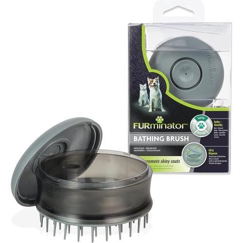 Grey FURminator Bathing Brush